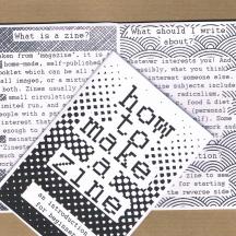Learn how to make your own zine!